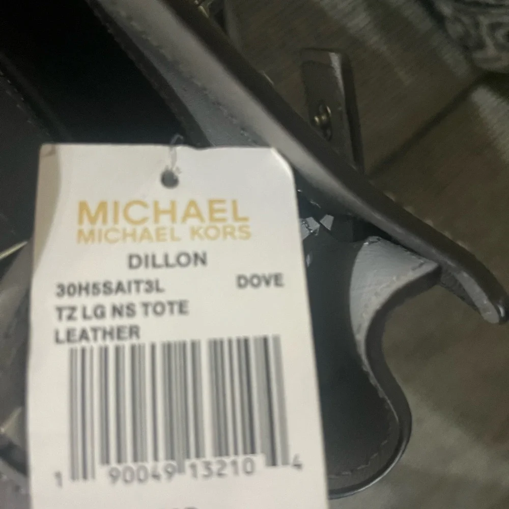 Michael Kors Gray Satchel Bag